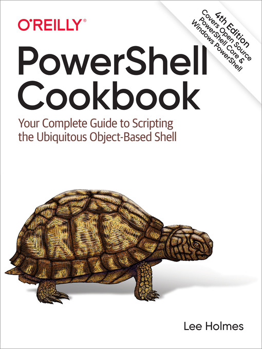 Title details for PowerShell Cookbook by Lee Holmes - Wait list